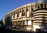 Exterior Santiago Bernabéu